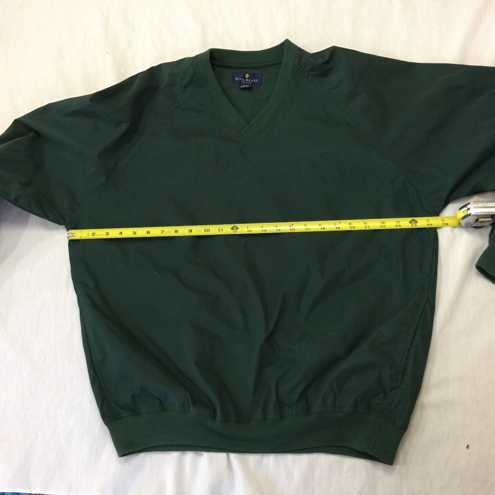 🍎🍎🍎  BILL BLASS PREMIUM MENS PULLOVER WINDBREAKER M 🍎🍎🍎